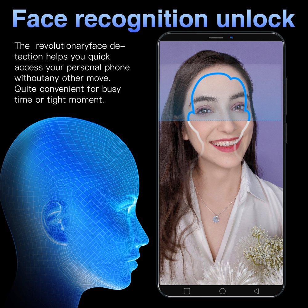 Wholesale Cheapest Phone Supplier Face Unlocked Mini Smartphone Android Phone Mobiles S22 5.5 Inch 8+256G Mobail Phone Lcd 48 MP